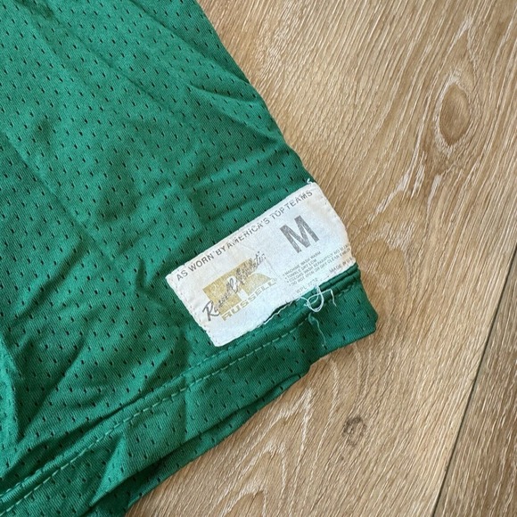 Vintage Russell Athletic Football Jersey Mens‎ M 70s 80s Green #85 Streetwear - Picture 3 of 7